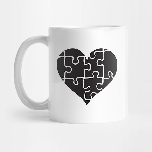 Puzzle heart by dddesign